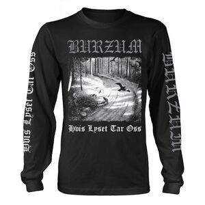 Burzum Unisex Adult Hvis Lyset Tar Oss T-Shirt / Black